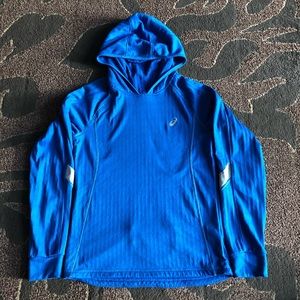 Boys Asics running hoodie sweater